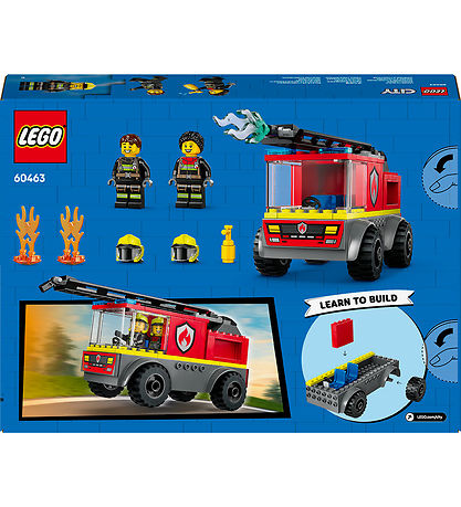LEGO® City - Brandbil med stege 60463 - 82 Delar