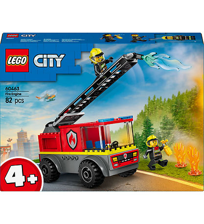 LEGO® City - Brandbil med stege 60463 - 82 Delar