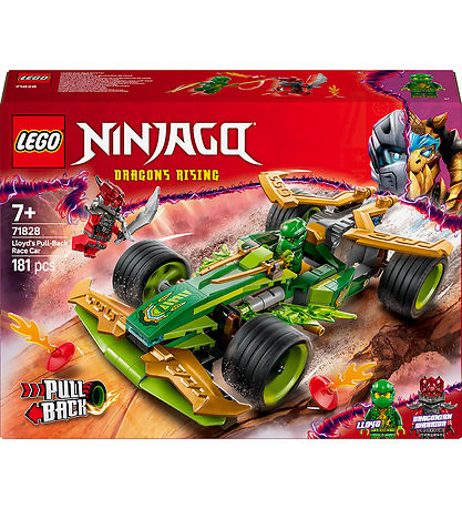 LEGO® Ninjago - Lloyd's Pull-Back Race Car 71828 - 181 Partar