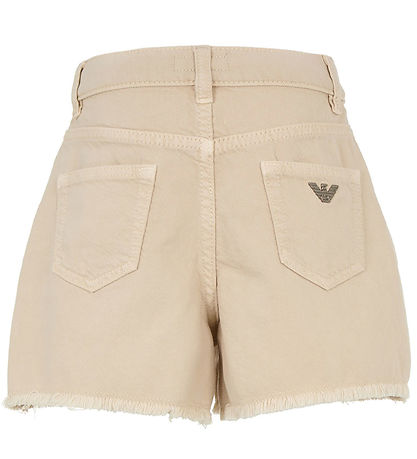 Emporio Armani Shorts - Denim - Sandshell