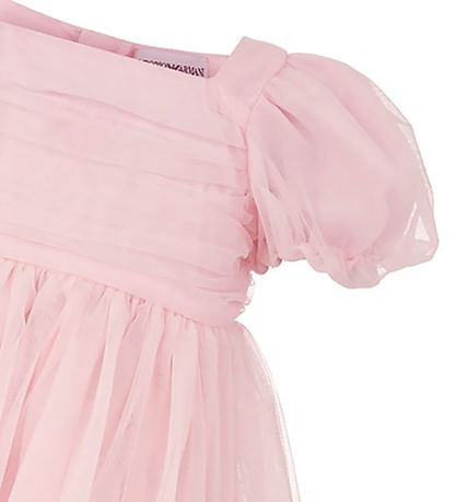 Emporio Armani Tüllkleid - Rosa