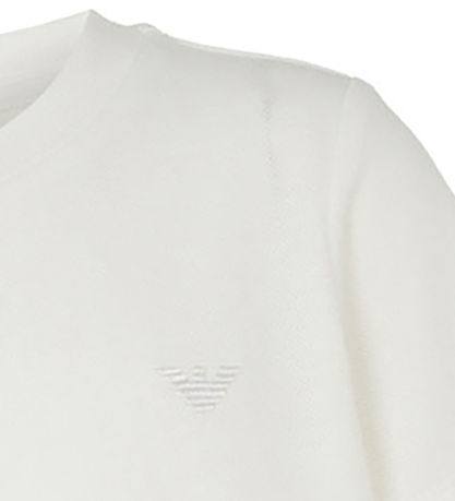 Emporio Armani Stuttermabolur - Off White