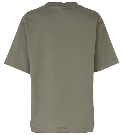 Emporio Armani Stuttermabolur - Mulled basil M. Lógó