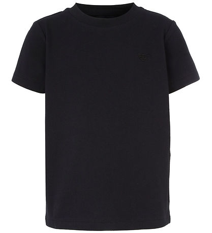 Emporio Armani Stuttermabolur - Dökkblátt