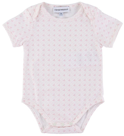 Emporio Armani Body k/æ - 2er-Pack - Weiß/Rosa m. Logos