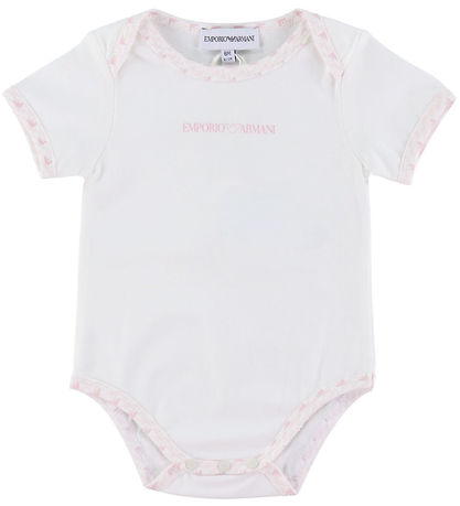 Emporio Armani Body k/æ - 2er-Pack - Weiß/Rosa m. Logos