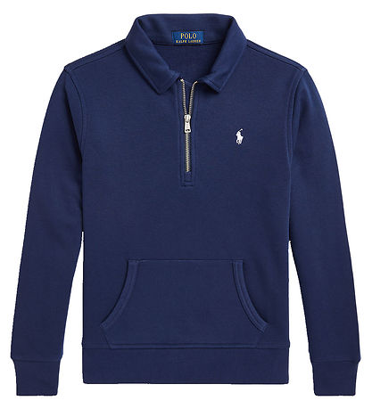 Polo Ralph Lauren Sweatshirt w. Zipper - Navy