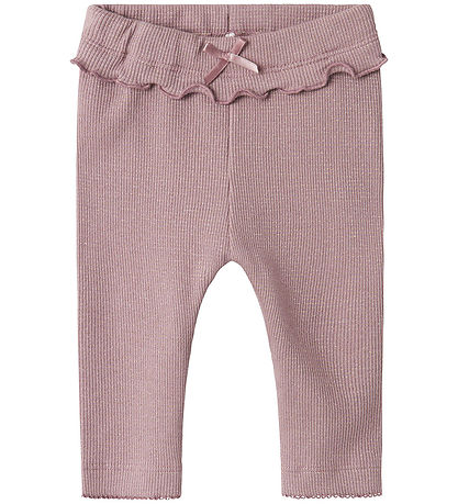 Name It Trousers - NbfBinnie - Elderberry/Gold