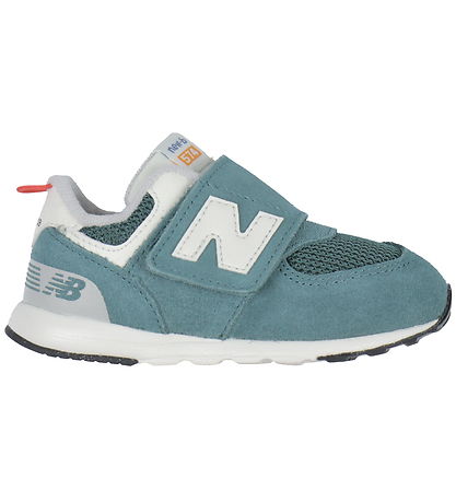 New Balance Skór - 574 - Nýtt Spruce/Blast Red