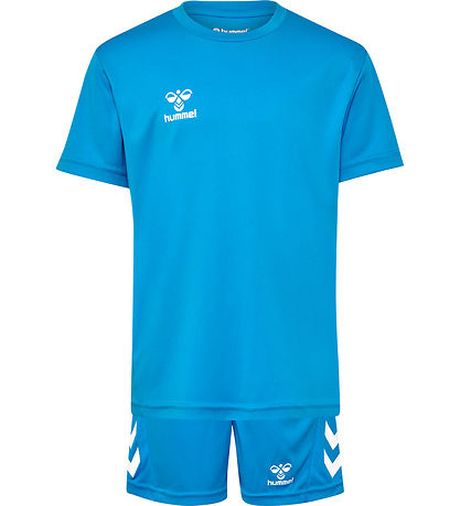 Hummel Stuttbuxur/Stuttermabolur - hmlLogo - Diva Blue
