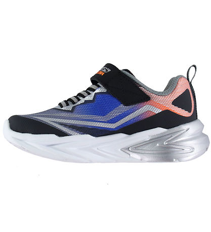 Skechers Skór M. Ljós - Flex-Glow Ultra - Svart/Blár