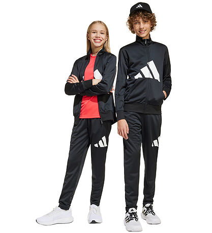 adidas Performance Träningsset - J BL TR TS - Svart/Vit