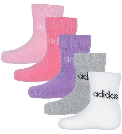 adidas Performance Socks - 5-Pack - Lin Ank - Trupnk/Pnkfus/We