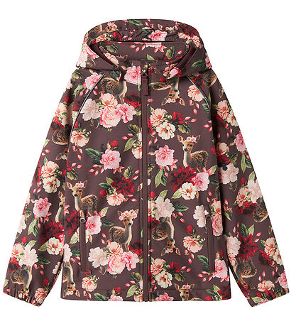 Name It Softshell Jacket w. Fleece - NkfAlfa08 - Huckleberry w. 