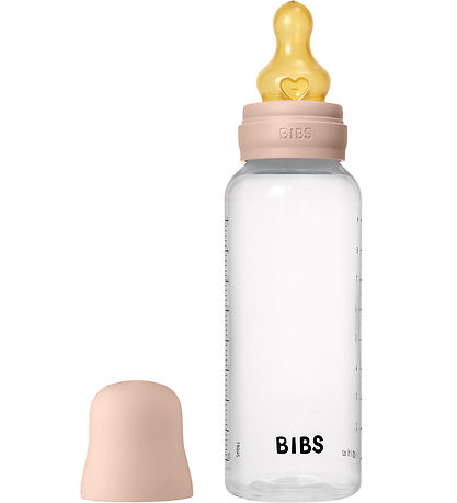 BIBS Peli - 270 ml - PP/Náttúrulegt gúmmí - Blush