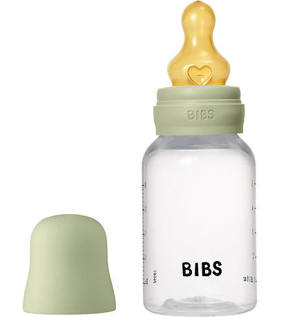 BIBS Peli - 150 ml - Náttúrulegt gúmmí - Sage