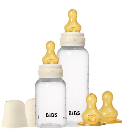 BIBS Feeding bottle set - Grow Duck Flow - Natural Rubber - 150 