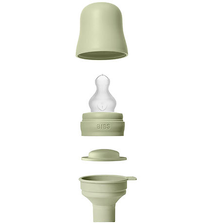BIBS Nappflaska - 150 ml - Silikon - Sage