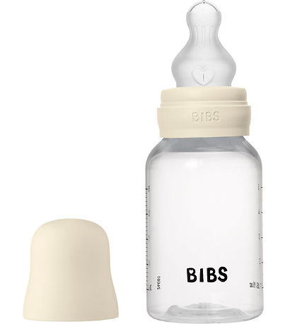 BIBS Feeding Bottle - 150 mL - PP/Silicone - Ivory
