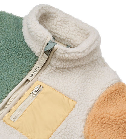 Liewood Fleecejacke - Nolan - Pfefferminze Multi Mix
