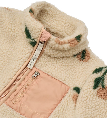 Liewood Fleece Jacket - Nolan - Peach/Sea Shell