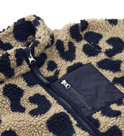 Liewood Fleece Jacket - Nolan - MEGA Leo Mist