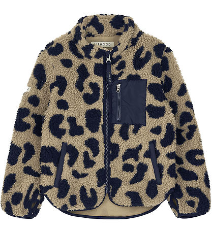 Liewood Fleece Jacket - Nolan - MEGA Leo Mist