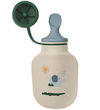 Liewood Smoothiepussit - 2 kpl - Lizzie - 150 ml - Safari Sandy 
