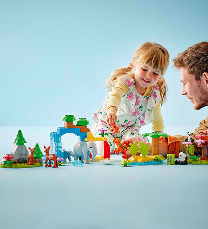 LEGO® DUPLO - luonnoneläinperheet 10446 - 3-in-1 - 92 Osaa