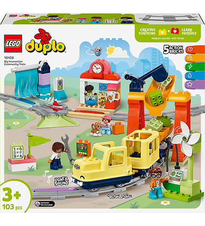 LEGO® DUPLO - Big Interactive Community Train 10428 - 103 Parts