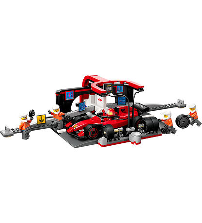 LEGO® City - F1® Pit Stop & Pit Crew with Ferrari Car 60443 - 32