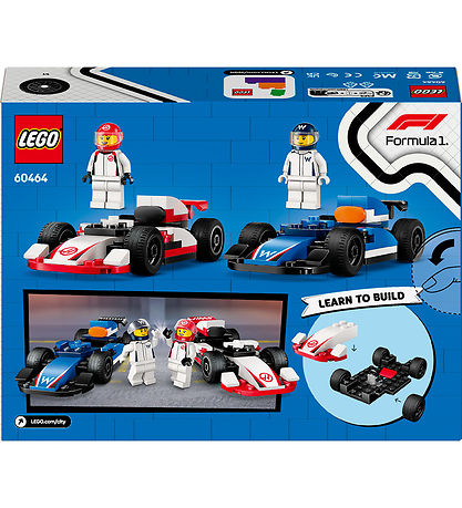 LEGO® City - F1® Williams Racing und Haas F1® Rennautos 60464 -