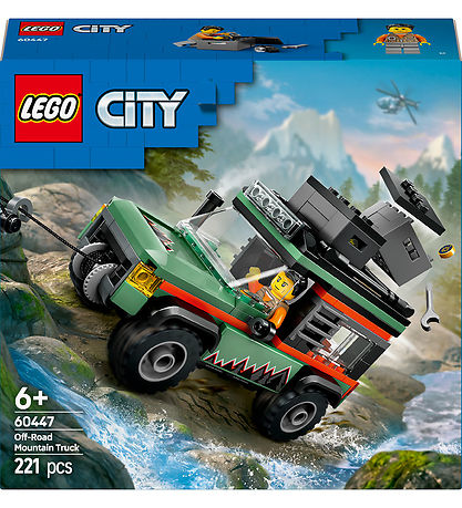 LEGO® City - Off-Road 4x4 Mountain Truck 60447 - 221 Parts