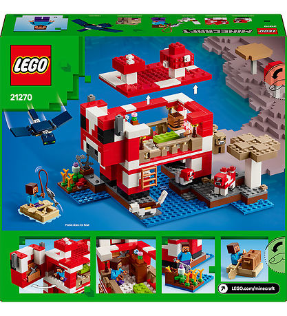 LEGO® Minecraft - Mooshroomhuset 21270 - 500 Delar