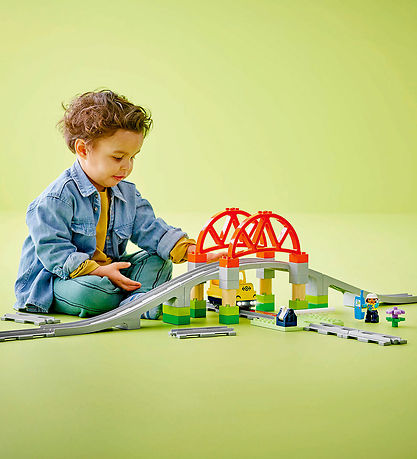 LEGO® DUPLO - Train Bridge and Tracks Expansion Set 10426 - 42 