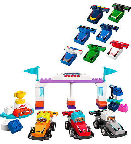 LEGO® DUPLO® - F1® Team Race Cars & Drivers 10445 - 70 Partar