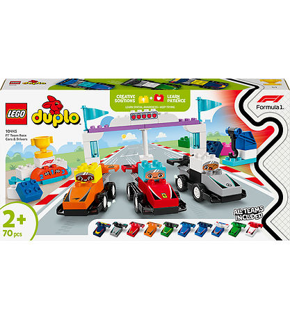 LEGO® DUPLO® - F1® Team Race Cars & Drivers 10445 - 70 Partar