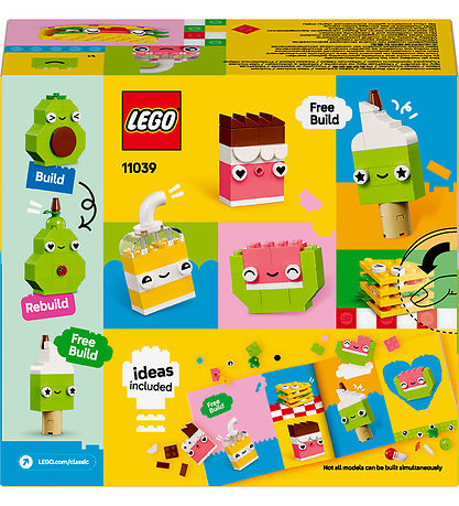 LEGO® Classic+ - Creative Food Friends 11039 - 150 Parts