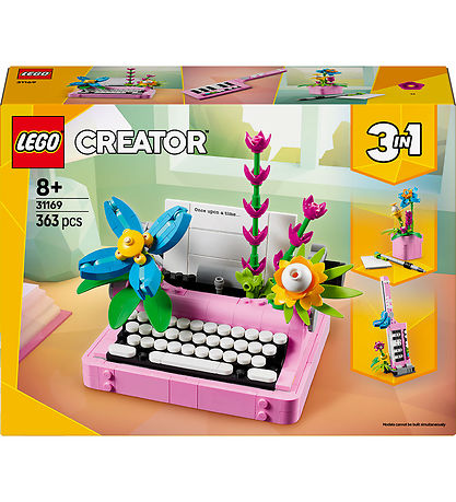 LEGO® Creator - Typewriter with Flowers 31169 - 3-in-1 - 363 De