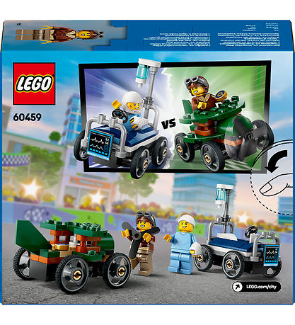 LEGO® City - Racerbilspaket - plan till sjukhussäng 60459 - 70 D