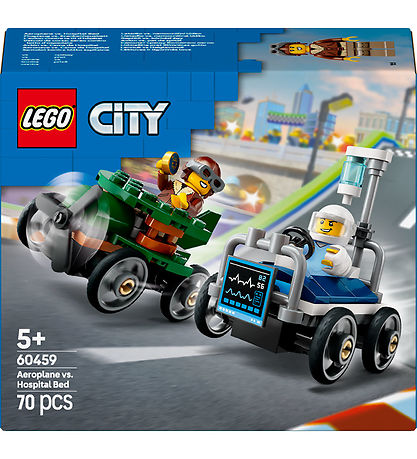 LEGO® City - Racerbilspaket - plan till sjukhussäng 60459 - 70 D