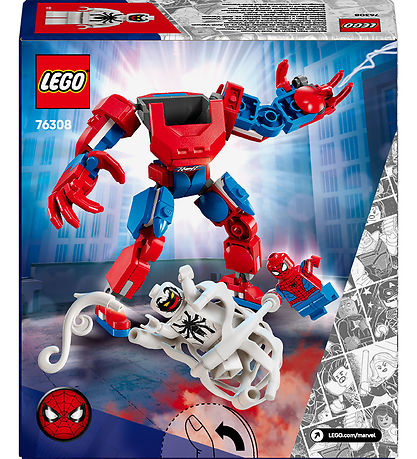LEGO® Marvel - Spider-Man Mech vs. Anti-Venom 76308 - 107 Partar