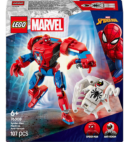 LEGO® Marvel - Spider-Man Mech vs. Anti-Venom 76308 - 107 Partar