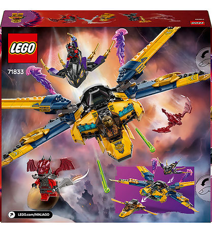 LEGO® Ninjago - Ras und Arins Super-Sturmflieger 71833 - 510 Tei