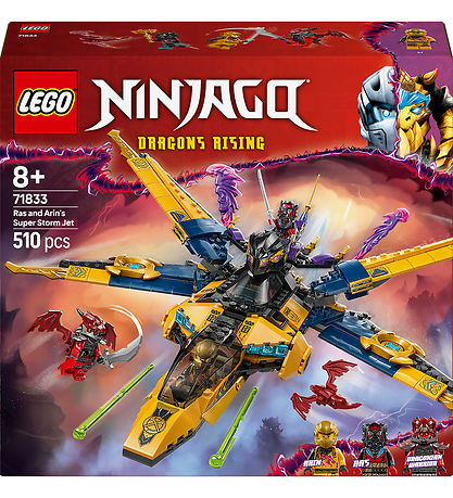 LEGO® Ninjago - Ras und Arins Super-Sturmflieger 71833 - 510 Tei