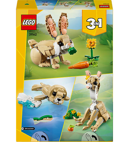 LEGO® Creator - Cute Rabbit 31162 - 3-in-1 - 326 Parts