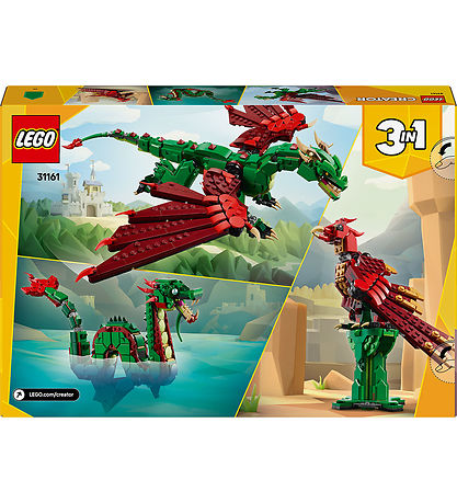 LEGO® Creator - Medieval Dragon 31161 - 3-in-1 - 715 Parts