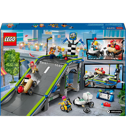 LEGO® City - No Limits: Race Car Ramp Track 60460 - 436 Partar