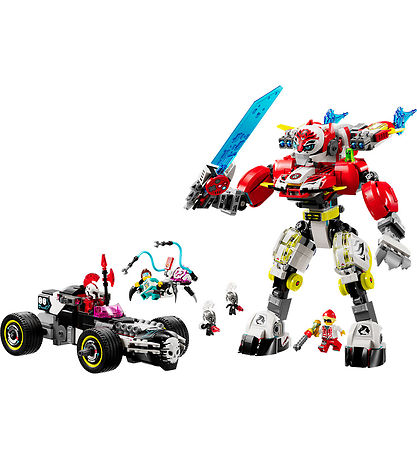 LEGO® DREAMZzz - Coopers TigerMech And Zeros Hotrod-Bil 71497 -
