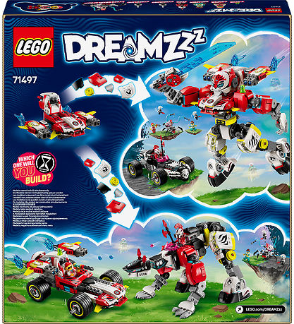 LEGO® DREAMZzz - Coopers TigerMech And Zeros Hotrod-Bil 71497 -